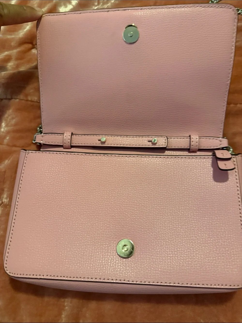 kate spade Pink Crossbody with Chain Strap